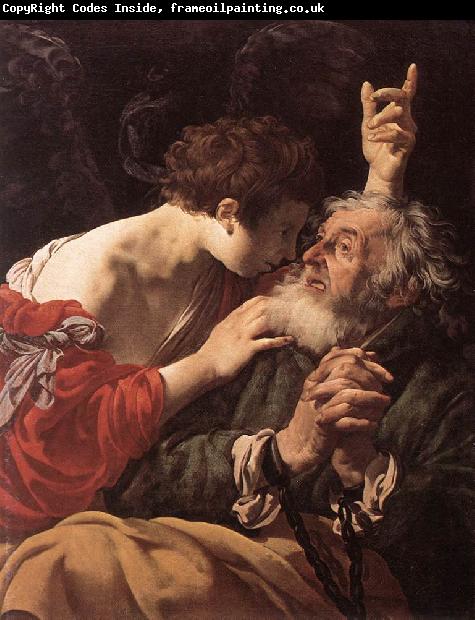 TERBRUGGHEN, Hendrick The Deliverance of St Peter  at